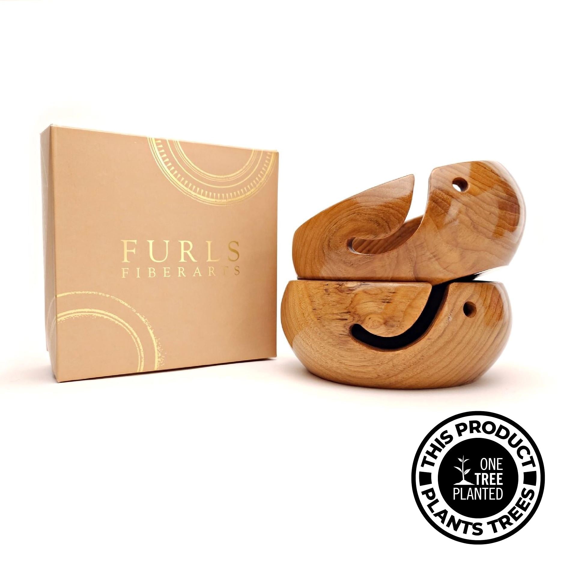 Small Dharma Yarn Bowl Yarn Bowl FurlsCrochet