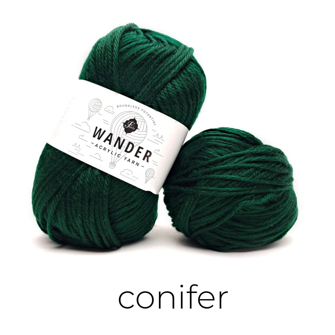 Wander Acrylic Yarn Yarn FurlsCrochet Conifer